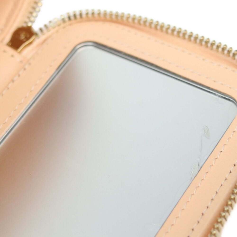 CHANEL AP1341 Pink Beige Caviar Leather Gold Hardware Chain Vanity Shoulder B... - Picture 10 of 12